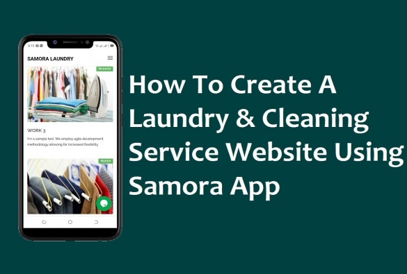 How To Create A Laundry & Cleaning Service Website